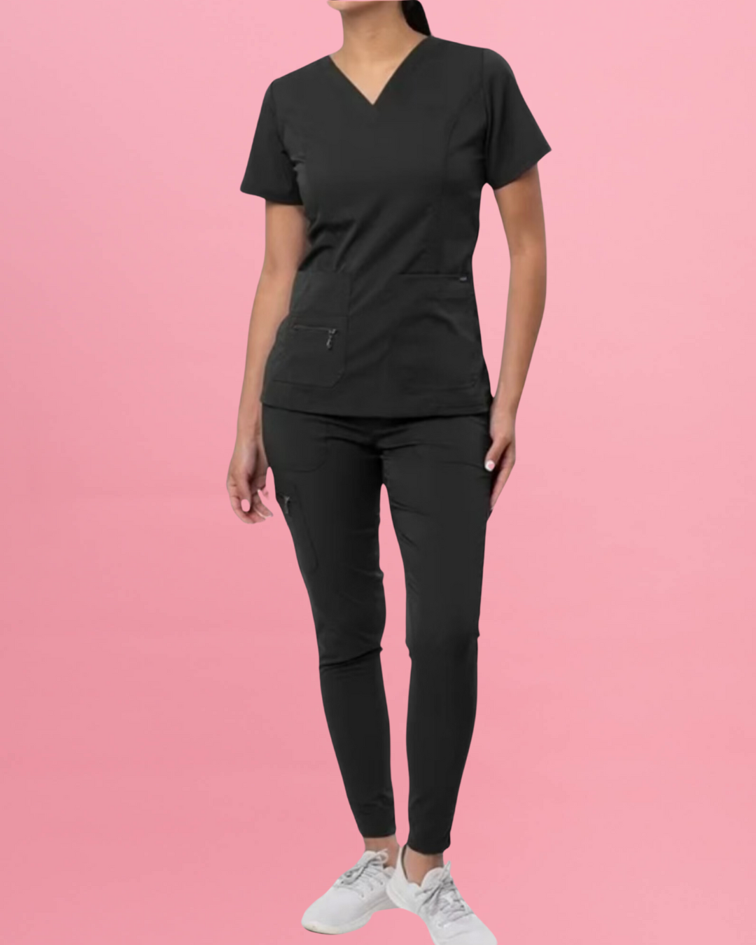 V Neck Scrub Set Pant
